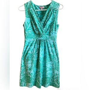 Lilly Pulitzer Sleeveless Toucan and Pineapple Print Dress - S